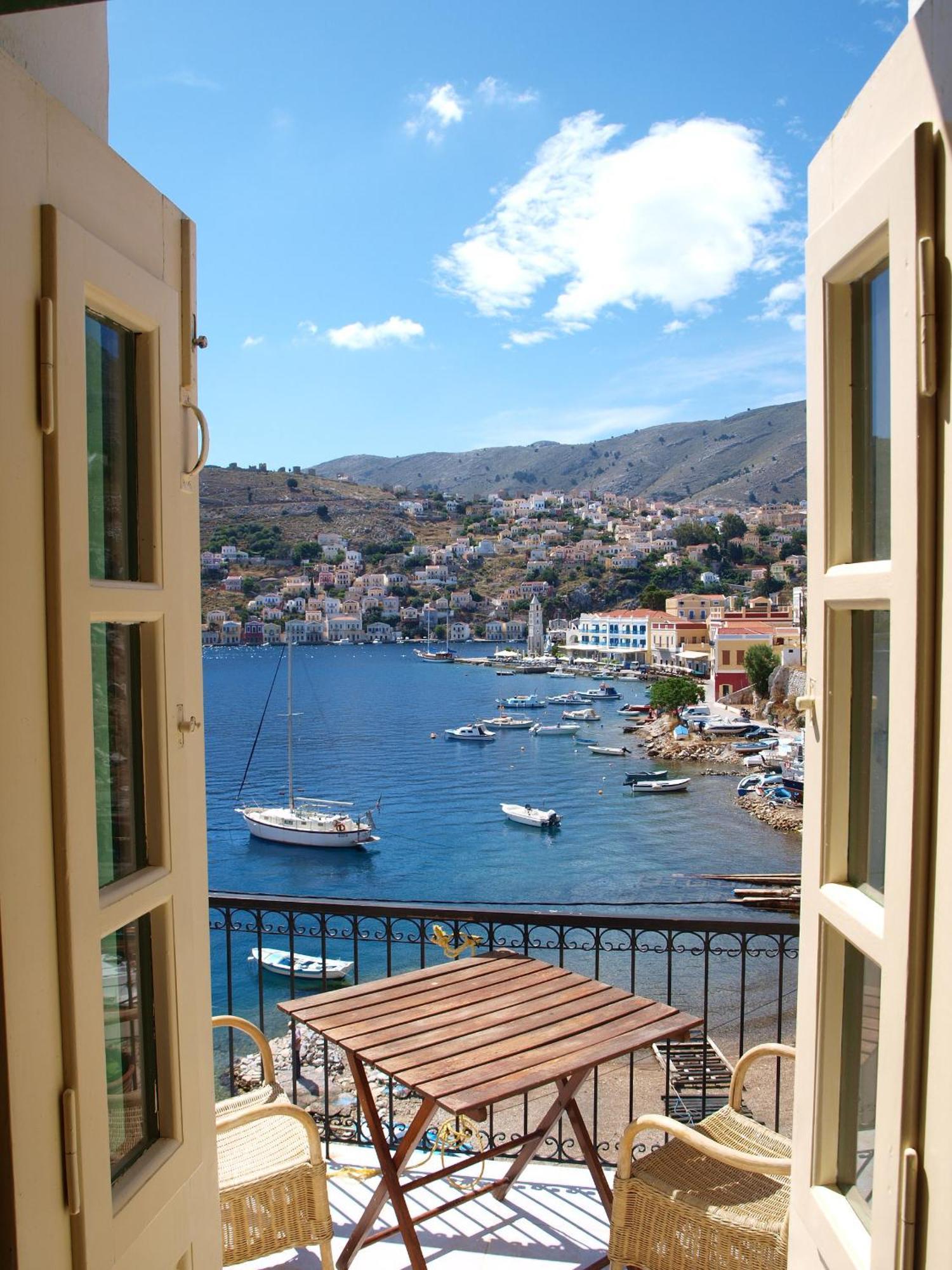 Marina Studios Symi Bagian luar foto